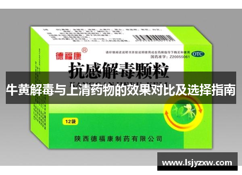 牛黄解毒与上清药物的效果对比及选择指南